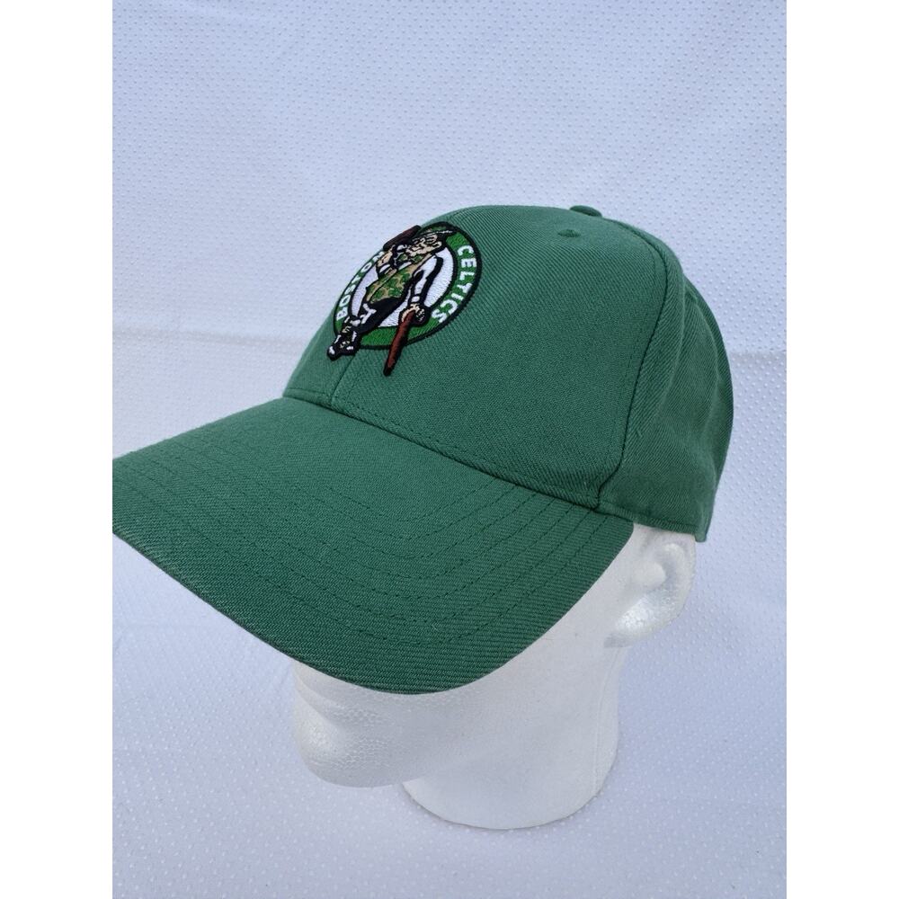 Boston Celtics NBA Hat Unisex One Size Adjustable Green w/ Logo Team Colors OTS